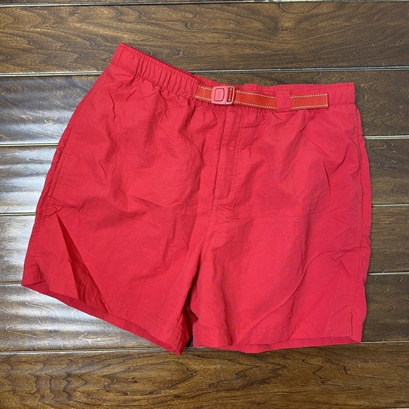 Lands End Large Belted Cargo Hiking Swim Shorts - Picture 3 of 10